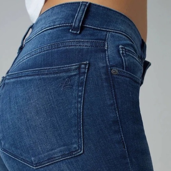 NEW DL1961 Florence Mid Rise Instasculpt Skinny Jeans in Stranded Dark Blue - Picture 4 of 10